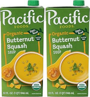 Pacific Foods Organic Butternut Squash Soup, 32 Oz (Pack of 2)