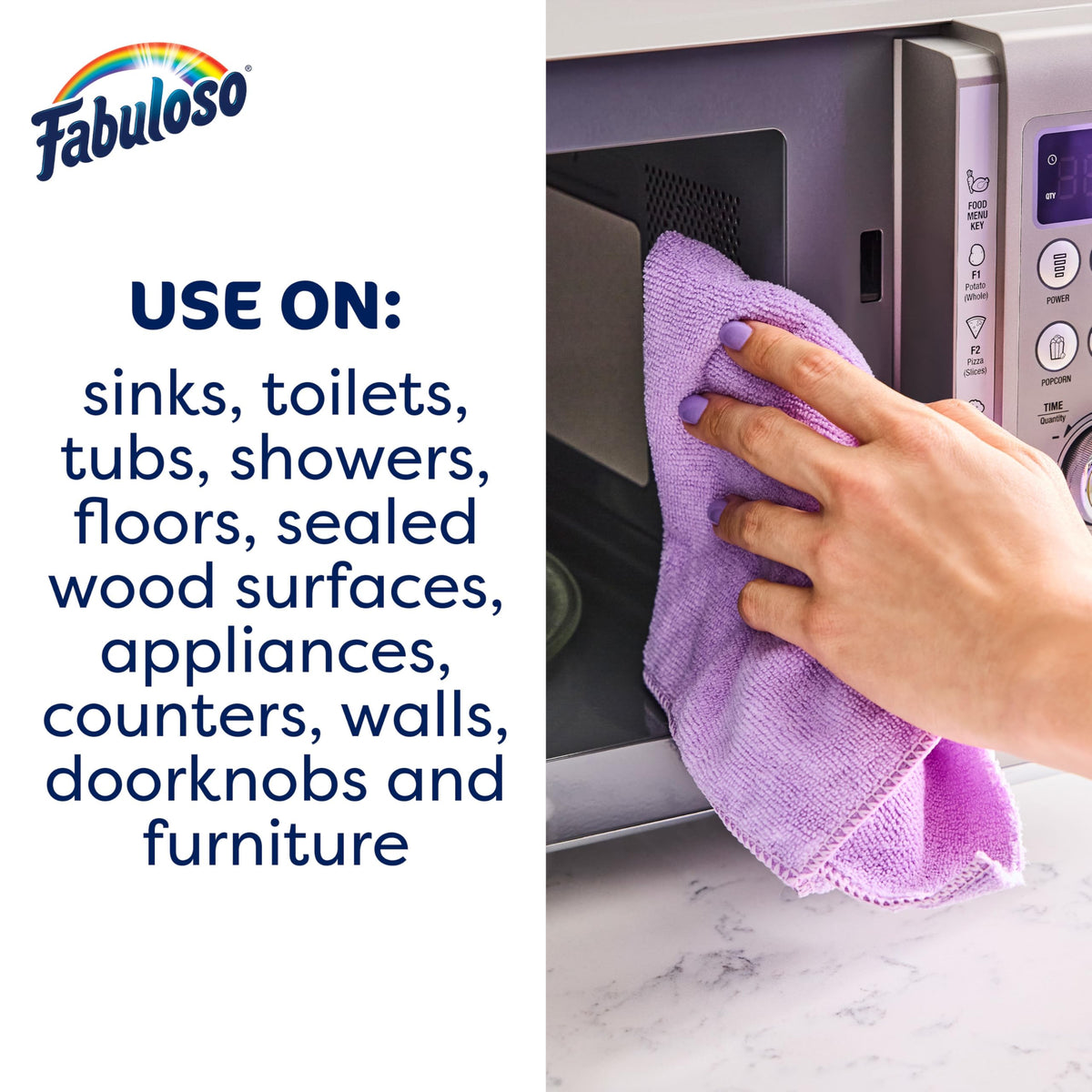 Multi-Purpose Cleaner by Fabuloso – 56 Fl Oz (Pack of 1), yellow, Model 61052982