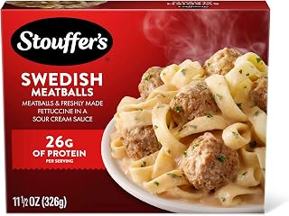 Stouffer's Swedish Meatballs, Single Serve Frozen Meal, 11.5 Oz