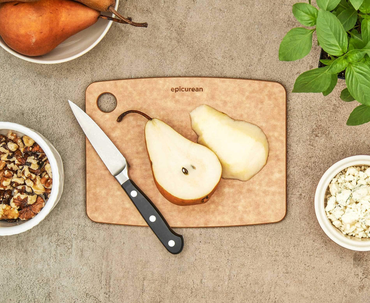 8X6 Epicurean Series Cutting Board – 8"L x 6"W, Paper Composite, Natural, Model 001-080602