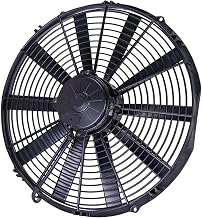 Spal 30102120 Puller Fan (16In High Performance ; Straight Blade; For Use W/ 30Amp Fuse at 13V), 1 Pack