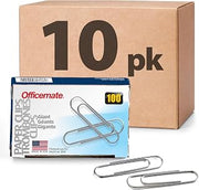 Officemate Giant Paper Clips, Box of 100 Clips Each (99914) (Pack of 100)