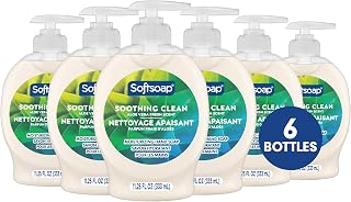 Softsoap Moisturizing Liquid Hand Soap, Soothing Clean Aloe Vera - 7.5 Fl Oz (Pack of 6)