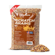 Premium Poultry Scratch Grain | 25-Lb. Bag by Sun Joe – 1 Count (Pack of 1)