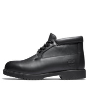 Men's TBL 1973 Newman Mid Lace Up Waterproof Boot by Timberland – 7.5, Leather, Black