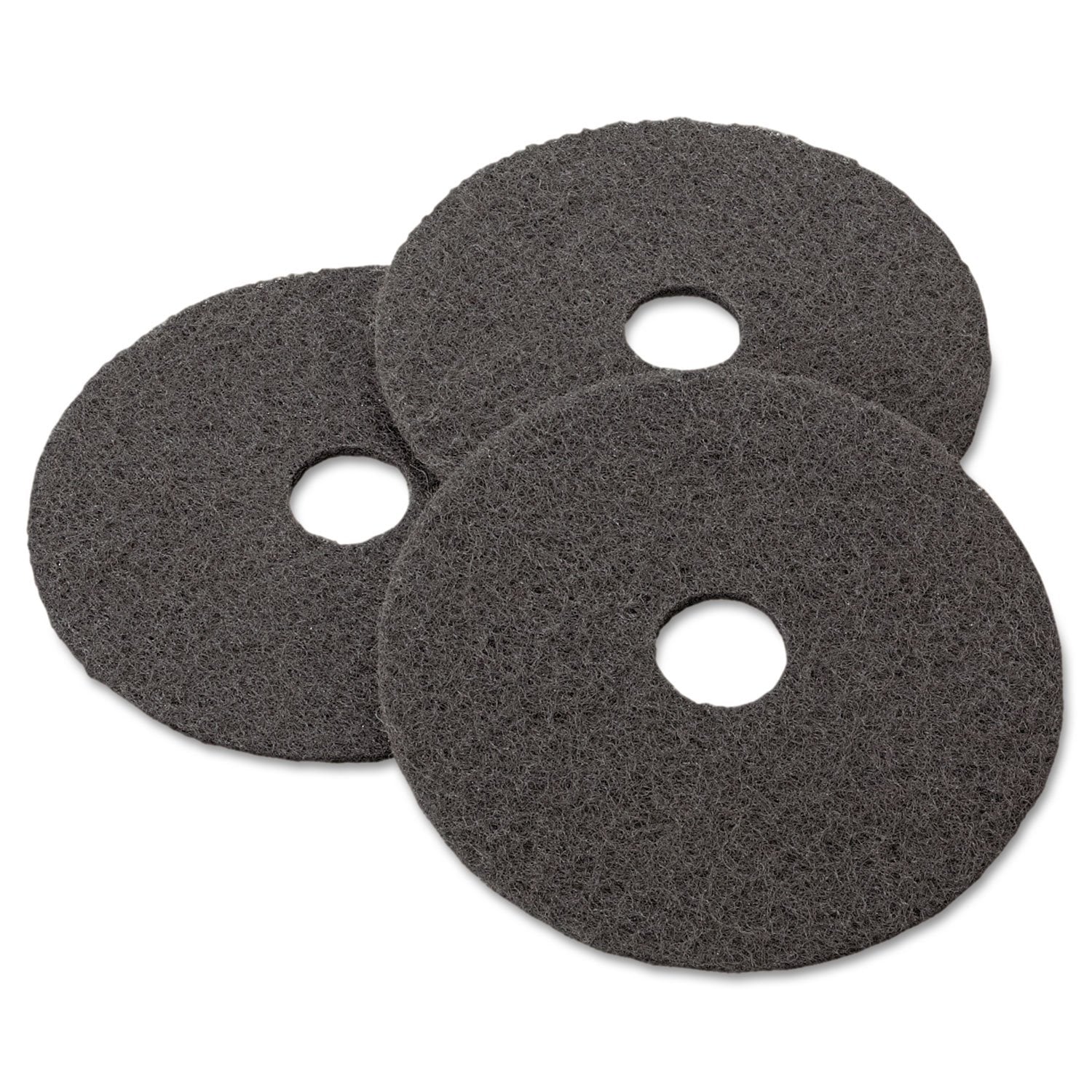 3m Floor Pad Automatic, Black Stripper 17 " Dia 7200 Series Boxed