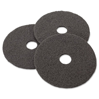 3m Floor Pad Automatic, Black Stripper 17 " Dia 7200 Series Boxed