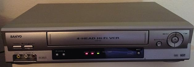 SANYO VWM-900 4-Head HI-FI Stereo VCR (choose with or without a remote)