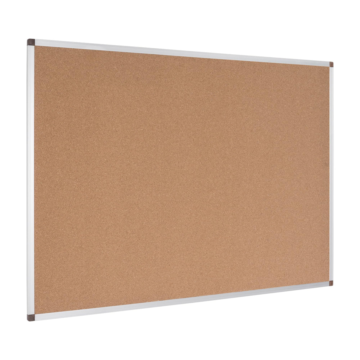 Biofusion Cork Bulletin Board by MasterVision – 24" x 36", Aluminum, Model PCA03409226