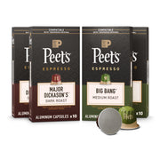 Espresso Capsules by Peet's Coffee – 10 Count (Pack of 4), Pack of 4