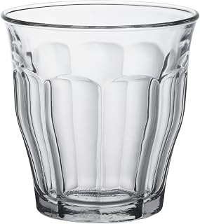 Duralex Picardie 1027AC04 Set of 4 Transparent Glass Tumblers, 25 cl