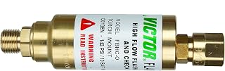 ESAB Victor Technologies 0657-0076 Flambuster FBHC-O Heavy Industry Flashback Arrestor, Oxygen, Torch Mount - High Flow
