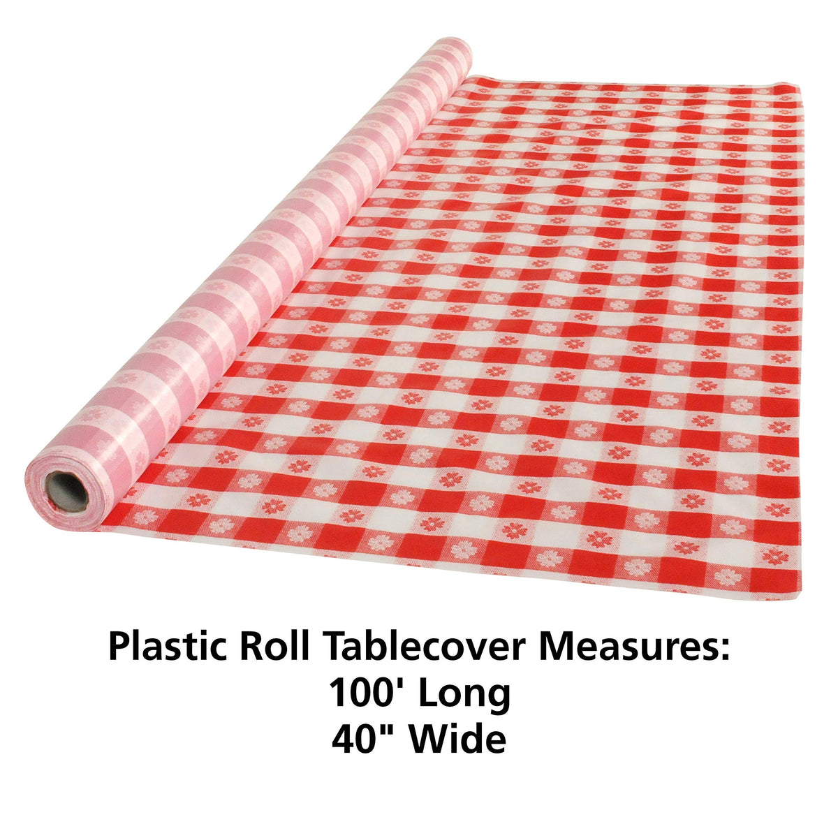 Hoffmaster Clear / 1200" x 40" (Rectangular) / Farmhouse Tablecovers
