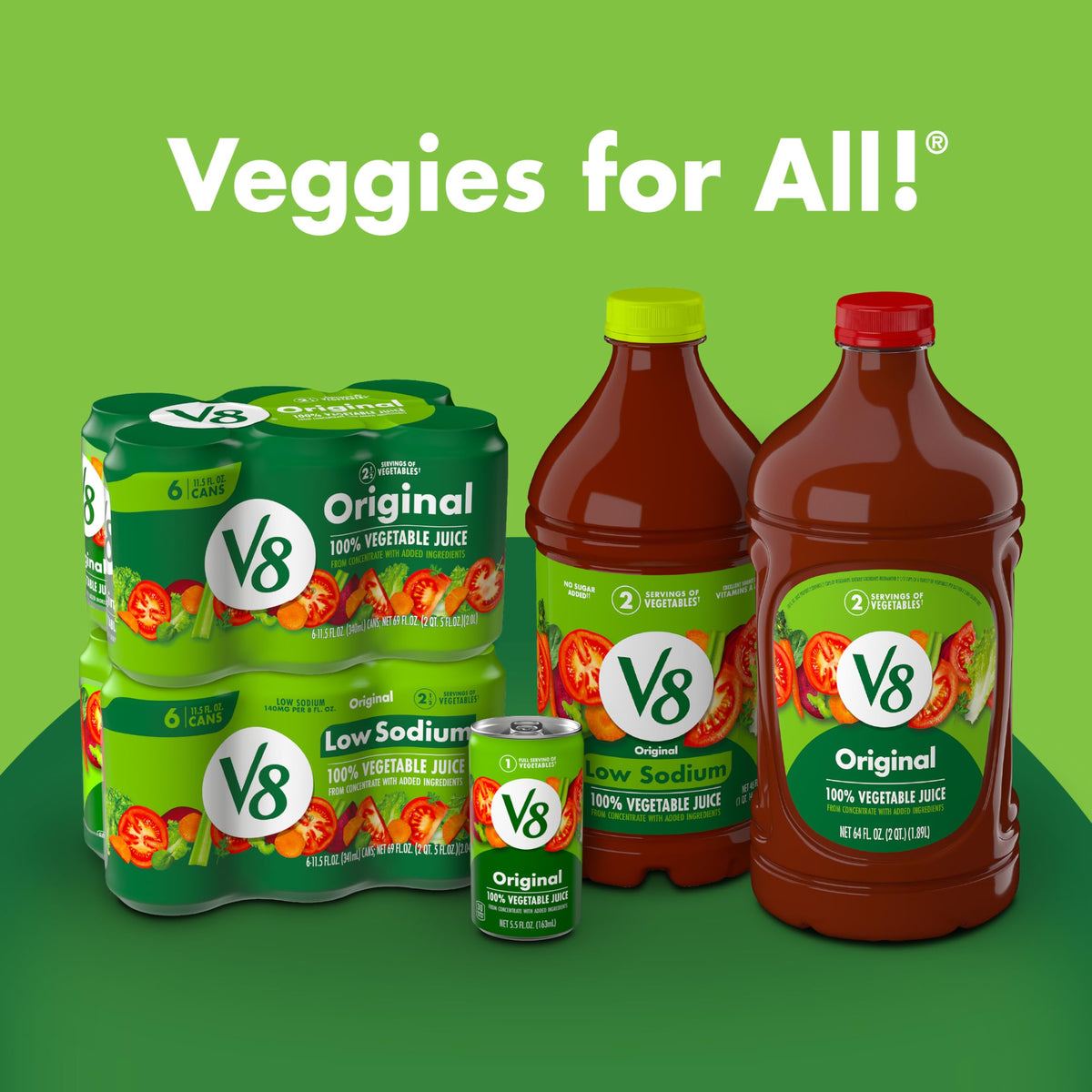 Original 100% Vegetable Juice by V8 – 46 Fl Oz (Pack of 1), Original, Model 200000020808