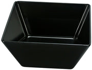 Rome Square Bowl by Yanco – 10 ounces, Melamine, Black, Pack of 72, Model RM-404BK