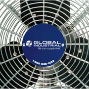 I-Beam Mount Fan by Global Industrial – 42"L x 33"W x 7"H, Steel, Black/Gray/Silver, Model 795752