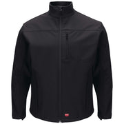 Red Kap Large / Black / Deluxe Soft Shell Jacket Shells