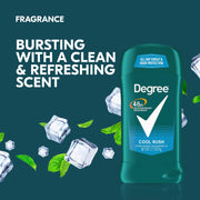 Degree 2.7 Ounce (Pack of 2) / Cool Rush / Green Antiperspirant Deodorant