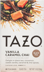 Tea,Vanilla Carmel Chai by TAZO – 20 Count (Pack of 2), Pack of 2, Model 225AA