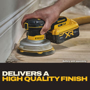 20V MAX XR 6 in. Cordless Random Orbital Sander () by DEWALT – Black, Yellow, Model DCW230B