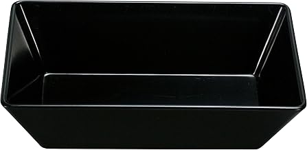 Yanco RM-610BK Rome Rectangular Deep Plate
