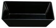 Rome Rectangular Deep Plate by Yanco – Melamine, Black, Pack of 24, Model RM-610BK