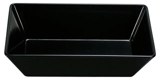 Rome Rectangular Deep Plate by Yanco – Melamine, Black, Pack of 24, Model RM-610BK