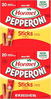 Hormel Pepperoni Snack Stix, 20 oz (20 individual wrapped sticks)