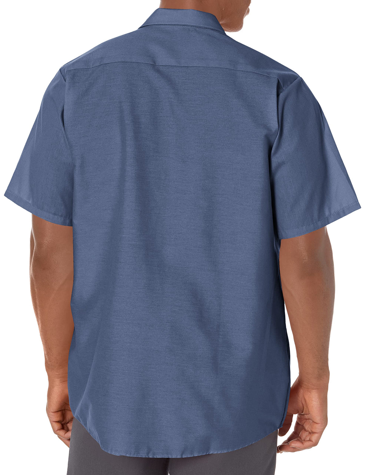 Long Sleeve Industrial Solid Work Shirt Postman Blue X-Large - 5 Pack by Red Kap – Cotton, Postman Blue, Pack of 5, Model SP14