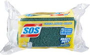 S.O.S Heavy Duty Scrubber Sponge, 3 Count