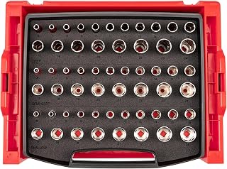 TEKTON 3/8 Inch Drive 6-Point Socket Set, 57-Piece | SHD91700