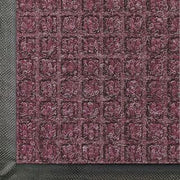 WaterHog Commercial-Grade Entrance Mat, Indoor/Outdoor Floor Mat 8' Length x 6' Width, Bordeaux by M+A Matting