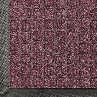 WaterHog Commercial-Grade Entrance Mat, Indoor/Outdoor Floor Mat 8' Length x 6' Width, Bordeaux by M+A Matting