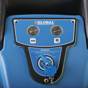 Corded Walk-Behind Auto Floor Scrubber by Global Industrial – 21.5"W x 38.5"H, Plastic, Blue, Model 641250