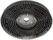 Global Industrial 20" Diameter Scrub Brush, Flexible Soft Nylon Bristles
