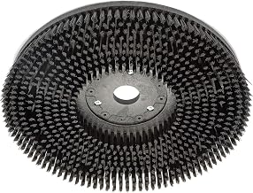Global Industrial 20" Diameter Scrub Brush, Flexible Soft Nylon Bristles
