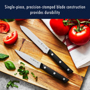 Dynamic Razor-Sharp 15-Piece Knife Set by HENCKELS – 15-pc, Stainless Steel, Brown, Model 17571-015