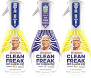 Mr. Clean All Purpose Cleaner, Clean Freak Mist for Bathroom & Kitchen Cleaner, Lavender & Lemon Scent, 3 Count (16 fl oz each)