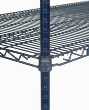 Nexelon Wire Shelving – 4, Alloy Steel, Blue, Model 18246N