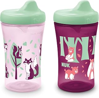 NUK Hide 'n Seek Hard Spout Sippy Cup, 10 oz, 2 Pack, 9+ Months