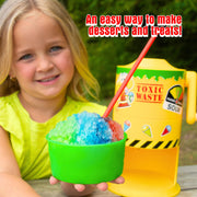 Toxic Waste Mini Snow Cone Machine by Hawaiian Shaved Ice – Mini, Yellow, Model S202-TW