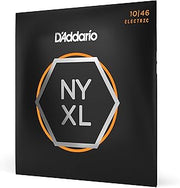 D'Addario Electric Guitar Strings, NYXL Nickel Plated, NYXL1046 | NYXL electric guitar strings deliver enhanced tuning stability, greater strength, dynamic range, and bright tone.