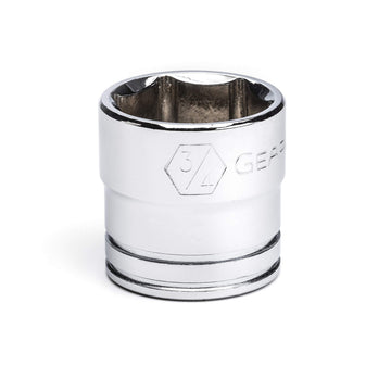 3/8" Drive Standard SAE Socket 3/4" by GEARWRENCH – 4", 6 Point, Alloy Steel, Model 80358