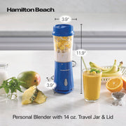 Hamilton Beach Blue / 14 Ounce / Modern Personal Size Blenders