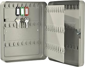 BARSKA 105 Position Key Safe, Beige , 9" x 3" x 11.75"