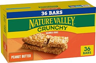 Nature Valley Crunchy Granola Bars, Peanut Butter, 36 ct, 26.82 oz