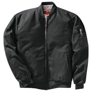 Men's Solid Team Jacket by Red Kap – X-Large, Polyester, Black, Model JT38BK RG XL