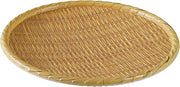 Yanco BAMBOO TRAY MELAMINEWARE 7" ROUND TRAY box of 36