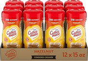 Nestle Coffee mate Coffee Creamer, Hazelnut, Non Dairy Powder Creamer, 15 oz Canister (Pack of 12)