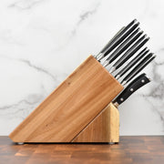 Wusthof 16 Piece Knife Set with Acacia Block by Wüsthof – 16 Piece, Stainless Steel,Steel, 16 Piece (Acacia), Pack of 16, Model Classic Ikon